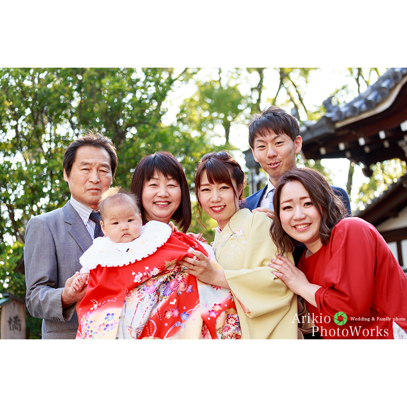 桑名宗社と春日神社でお宮参り出張撮影