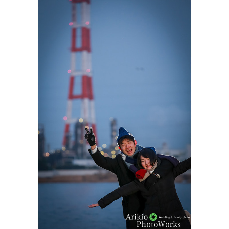 四日市コンビナート夜景