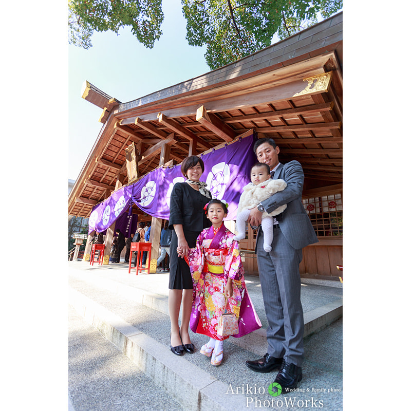 椿大神社七五三出張撮影