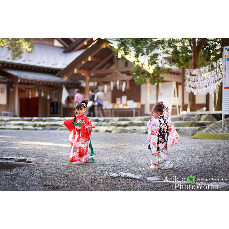 椿大神社七五三出張撮影