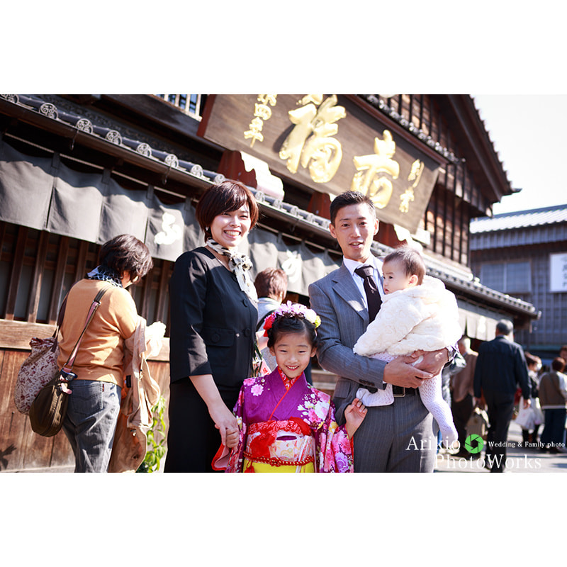 椿大神社七五三出張撮影